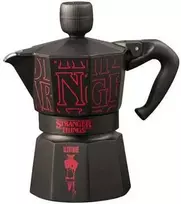 Bialetti Moka Express Sound Stranger Things 3TZ (150 ml) juoda