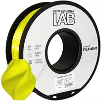 3D Plastikas – Filamentas PLA Silk geltonos spalvos | 1.75 mm, 1kg | Professional LAB