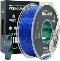 3D Plastikas – Filamentas PLA Silk Tri Color mėlynas žalias violetinis | 1.75 mm, 1kg | SPrint