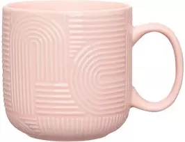 Puodelis Arco 390 ml rožinė AMBITION