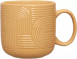 Arco puodelis 390 ml garstyčių spalvos AMBITION