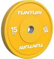 Svarmenys TUNTURI Platinum Bumper Plate Colour (5–25 kg) (Svoris: 15 kg)