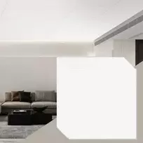 Vevor Baltos lubų plytelės iš pvc, 12 vnt.