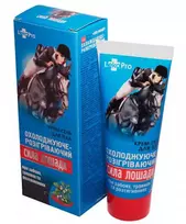 Lekopro COOLING-WARMING, gel-balsam to bruises and injuries, HORSE POWER, 75ml