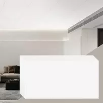 Vevor Lubos plytelės baltos 10 vnt. 60x60 cm