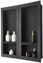 Vevor Vonios niša 40.6 x 81.3 + 40.6 x 81.3 cm sienos lentyna