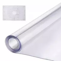 Vevor PVC stalo apsauga 1219x1219 mm 1.5 mm storio