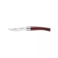Kišeninis peilis plonais ašmenimis Opinel Nr.08 Afrikietiško koralmedžio rankena