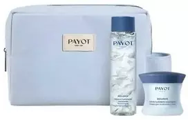 Set Payot: Source Adaptogen Hydrating 48H Kreminis For Face, 50 ml + Source Moisturizing Essence Lotion For Face, 125 ml