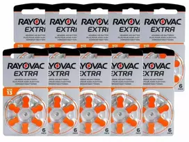 Elementai klausos aparatams RAYOVAC Extra, 13 PR48, 60 vnt.
