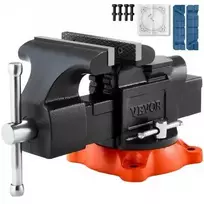 Vevor 5" universalus stalo spaustuvas iš ketaus