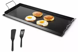 Anglinio Plieno Keptuvė, Universali Plokščia Viršutinė Plokštė Dujinei Kepsninei, Nešiojami Šeimos Indai Kempingui, Teppanyaki Keptuvė, Stačiakampė BBQ Keptuvė