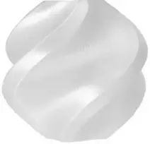 Bambu Lab PC plastikas 1.75mm 1kg - rinkinyje su daugkartine rite - Transparent
