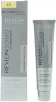Revlon Revlonissimo Colorsmetique hialurono rūgšties ilgalaikiai plaukų dažai 4.3 vidutinė aukso ruda spalva, 60 ml