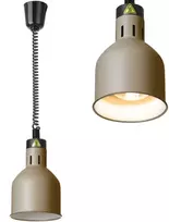 Hendi Cilindrinė pakabinama maisto šildymo lempa, 175 mm skersmens, 250 W - smėlio spalvos