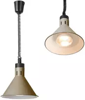 Hendi Kūginė pakabinama maisto šildymo lempa, 275 mm skersmens, 250 W - smėlio spalvos