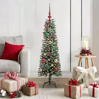 Dirbtinė Kalėdų eglutė Žalia 120 cm PVC, plastikas ir plienas