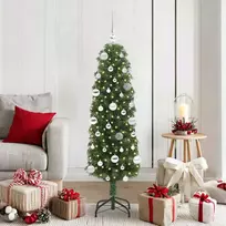 Dirbtinė Kalėdų eglutė Žalia 150 cm PVC, plienas ir plastikas