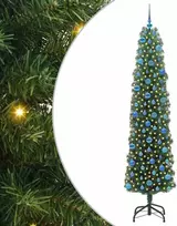Dirbtinė Kalėdų eglutė Žalia 240 cm PVC, plienas ir plastikas
