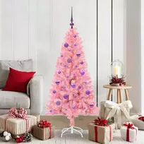 Kalėdų eglutė Rožinė 150 cm PVC