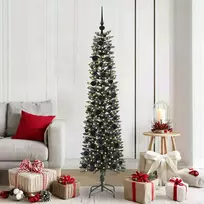 Dirbtinė Kalėdų eglutė Žalia 180 cm PVC, plastikas ir plienas
