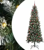 Dirbtinė Kalėdų eglutė Žalia 210 cm PVC, plastikas ir plienas