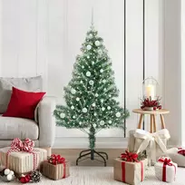 Dirbtinė Kalėdų Eglė Su Sniegu ir LED Šviesa su 150 LED 150 cm