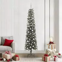 Dirbtinė Kalėdų eglutė Žalia 210 cm PVC, plastikas ir plienas