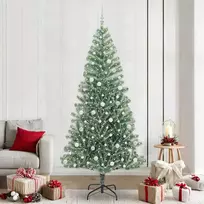 Dirbtinė Kalėdų Eglė Su Sniegu ir LED Šviesa su 300 LED 240 cm