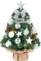 DEWUR Mini Kalėdų eglutė su LED apšvietimu, 40 cm