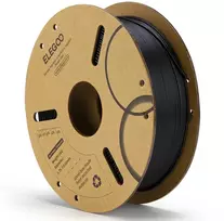 Elegoo PLA 1.75mm 1kg juodas plastikas 3D spausdinimui