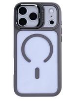 Rixus Classic 03 Case With MagSafe For Apple iPhone 17 Pro Max Titanium Grey