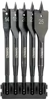 Grąžtas Plunksninių grąžtų rinkinys medienai DeWalt DT70833-QZ; 14-25 mm; 5 vnt.