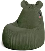Vaikiškas sėdmaišis Qubo Teddy Moss FEEL 55x60x50 cm