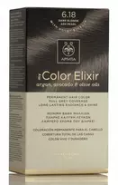 Ilgalaikiai plaukų dažai Apivita MY COLOR ELIXIR, 6.18 Dark Skirtas šviesiems plaukams Ash Pearl