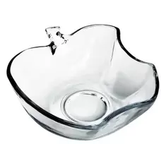 Dubuo iš stiklo 19x19x6,5cm, Obuolys