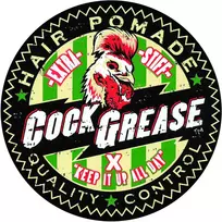 „Cock Grease Extra Slick No X“ plaukų formavimo pomada, suteikianti blizgesio ir ypatingos fiksacijos, 100 g