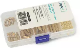 Grąžtas Varžtų ir tarpiklių rinkinys M3 E51 - 120 vnt, - justPi