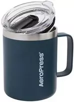 „AeroPress“ – kelioninis kavos puodelis, mėlynas, 350 ml