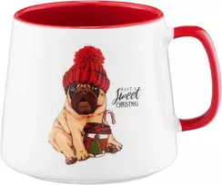 Kalėdinis puodelis „Woofy Hat“ 370 ml AMBITION