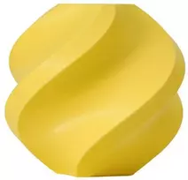 Bambu Lab PLA matinis plastikas 1.75mm 1kg – pridedamas su daugkartinio naudojimo rite – Lemon Geltona