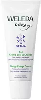 Weleda Baby Derma 3In1 Nappy Change Change vystyklų keitimo kremas jautriai kūdikių odai, 50 ml