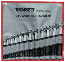 TengTools Raktų komplektas Teng Tools 6512MM1; 10 vnt.
