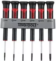TengTools Atsuktuvų komplektas Teng Tools MDM706TX; Torx; 120 mm; 6 vnt.