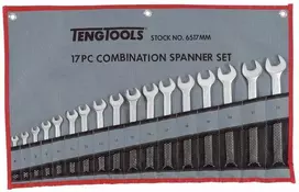 TengTools Raktų komplektas Teng Tools 6517MM; 6-22 mm; 17 vnt.