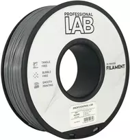 3D Plastikas – Filamentas ABS+ sidabrinis | 1.75 mm, 1kg | Professional LAB