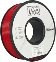 3D Plastikas – Filamentas ABS+ raudonas | 1.75 mm, 1kg | Professional LAB