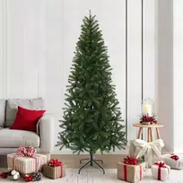Dirbtinė Kalėdų eglutė s stovu Žalia 210 cm PVC, PE ir plienas