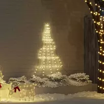 LED Kalėdinė eglutė su žemės kuoleliais Šilta balta 182 cm