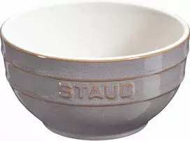 STAUB PATIEKAVIMAS Apvalus dubuo 12 cm, senovinis pilkas